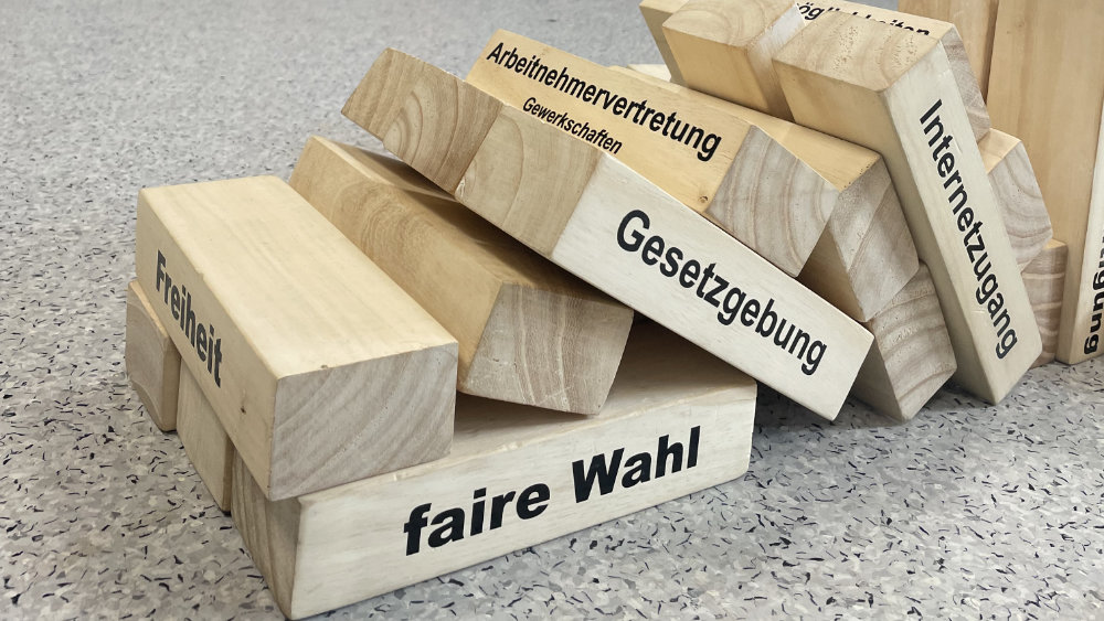 Demokratie erlebbar gemacht